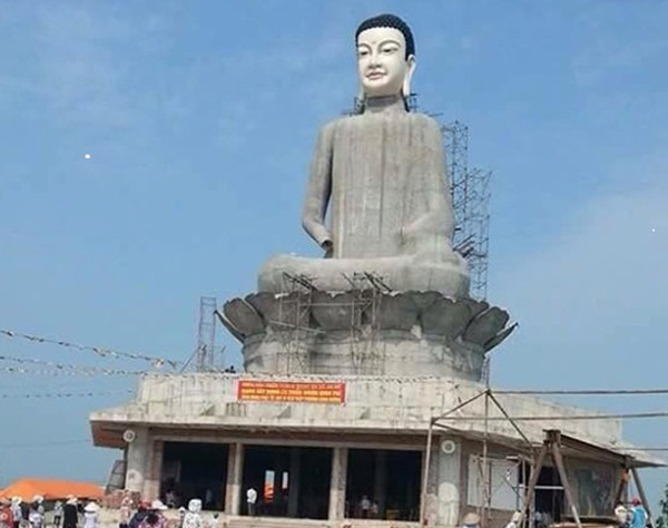 Cơ quan quản lý xây dựng huyện Quỳnh Phụ không biết chùa Sóc xây tượng phật
