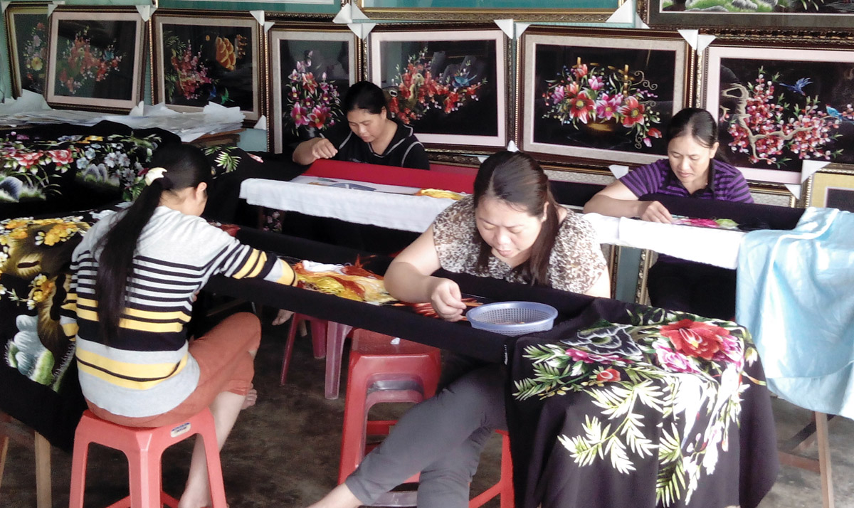 Tùng đã tạo việc làm cho hàng trăm lao động