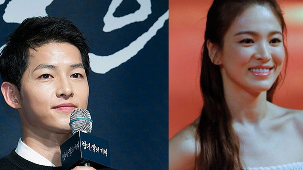 Bộ đôi Song Joong Ki – Song Hye Kyo đang là hai cái tên gây chú ý nhất thời gian qua - Ảnh: AFP/Getty Images