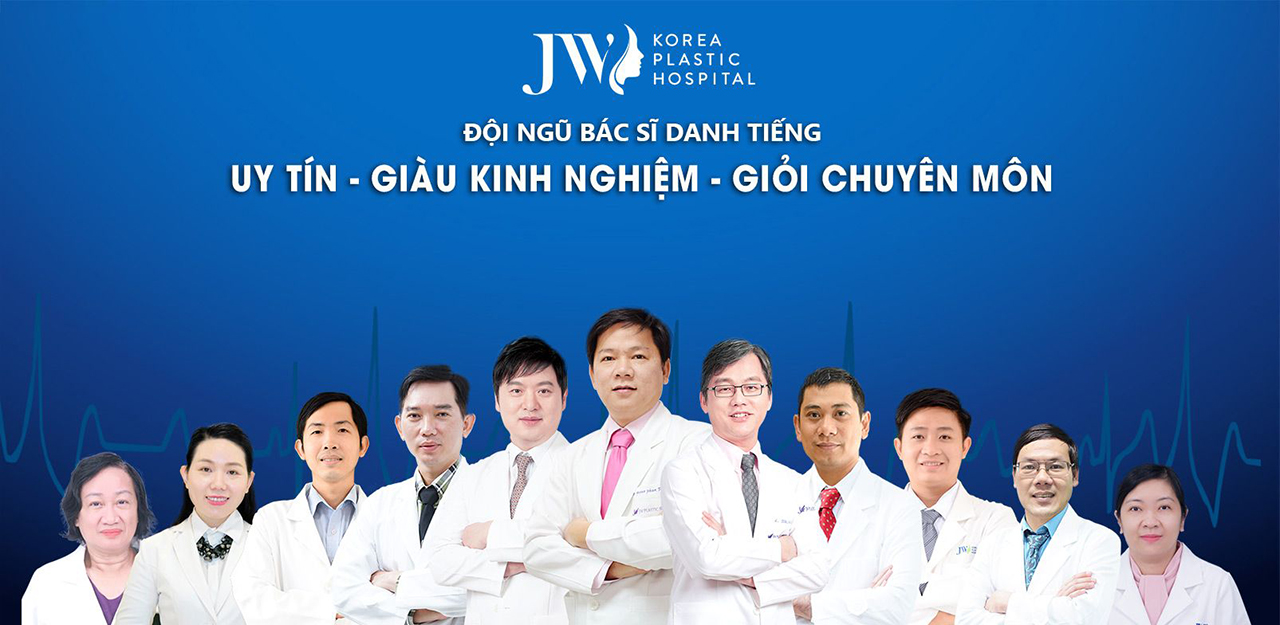 Đội ngũ bác sĩ Việt – Hàn của thương hiệu JW