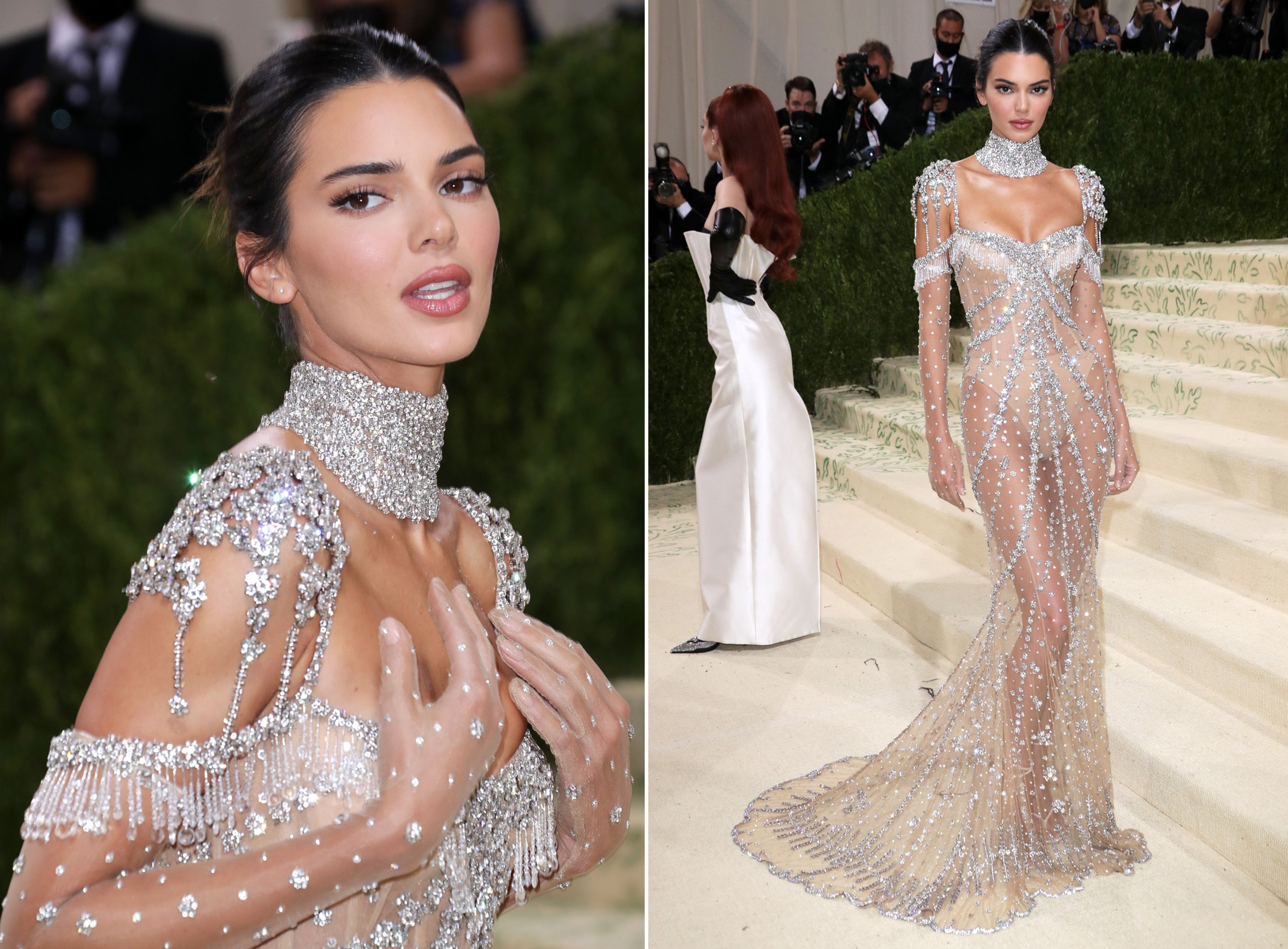 Kendall Jenner: Chân dài chuộng hở bạo, diện đồ xuyên thấu khoe ...