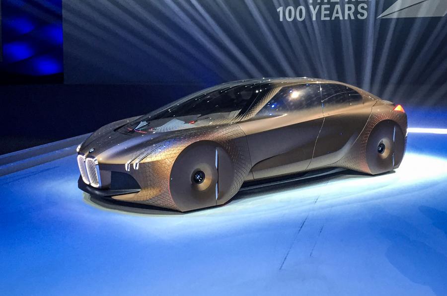  Vea el automóvil de lujo del futuro 100 años después, BMW Vision Next 100