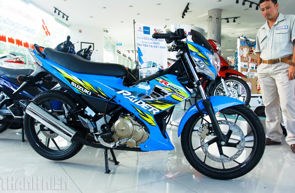 Giá xe Raider 150 hôm nay rẻ nhất 2023 Suzuki Raider  Minh Long Motor