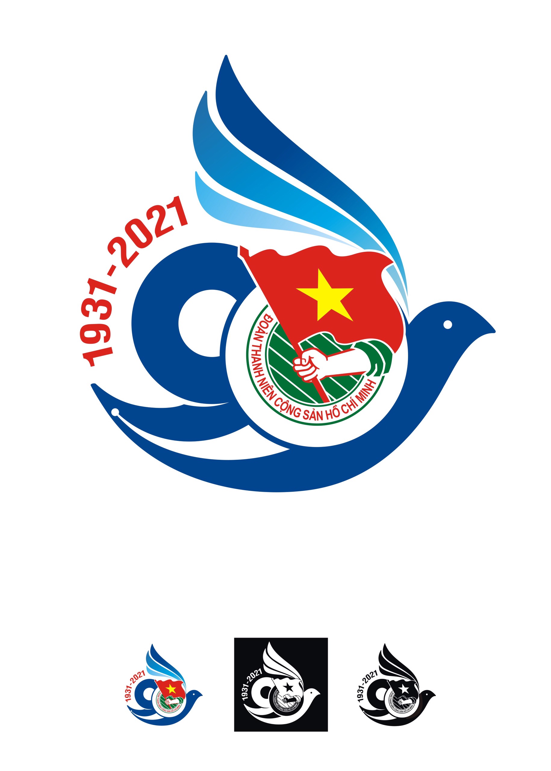 Thưởng thức hình ảnh về những chiến thắng lịch sử của các thế hệ trẻ Việt Nam được thể hiện qua các tổ chức tuyên truyền và thiết kế biểu tượng đầy cá tính trong cuộc thi thiết kế biểu tượng kỷ niệm 90 năm thành lập Đoàn TNCS Hồ Chí Minh.