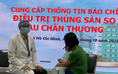 Vá lỗ thủng sàn sọ cứu sống bé trai 3 tuổi bị đũa đâm vào mũi