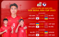 Lịch đấu U.18 Việt Nam tại Hàn Quốc: Chạm trán đàn em Son Heung-min, Ukraine, Ma Rốc