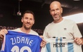 Messi khâm phục Zidane, tiếc không được thi đấu cùng nhau