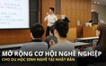 Nhật Bản mở rộng cơ hội việc làm cho các du học sinh nghề