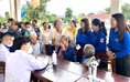 Tuổi trẻ Quảng Trị tình nguyện tại nước bạn Lào