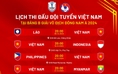 Lịch thi đấu AFF Cup 2024 mới nhất: Giờ đẹp, đội tuyển Việt Nam 'về nhà mới'