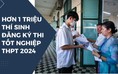 Hà Nội, TP.HCM, Thanh Hóa có số lượng có thí sinh đăng ký dự thi tốt nghiệp THPT 2024 cao nhất cả nước