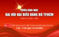 Phiên khai mạc Đại hội đại biểu Đảng bộ TP.HCM nhiệm kỳ 2025 - 2030