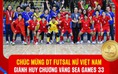 Thùy Trang cùng đội tuyển futsal nữ Việt Nam đoạt HCV SEA Games lịch sử: Tuyệt vời!