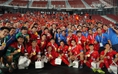 17 giờ 50 hôm nay, U.22 Việt Nam và futsal nữ ca khúc khải hoàn về đến quê nhà