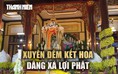 Xuyên đêm kết hoa phục vụ lễ rước xá lợi Phật
