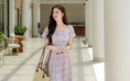 Mặc đẹp với váy hoa nhí cho nàng yêu vẻ đẹp cổ điển