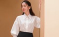 Áo sơ mi cổ đức cách điệu - điểm nhấn sang trọng cho nàng