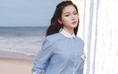 Cách diện áo sơ mi họa tiết, sơ mi trơn xinh ngất ngây mùa nắng