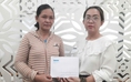 Trao tiền bạn đọc giúp các hoàn cảnh khó khăn, bệnh tật