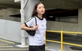 Khoe chân dài miên man nhờ cặp đôi baby tee và váy ngắn