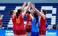 Dàn sao trẻ bóng chuyền nữ Việt Nam ra quân ấn tượng giải U.18 Đông Nam Á