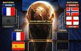 Nhánh đấu World Cup 2026 mới nhất: Pháp đụng Tây Ban Nha ở bán kết
