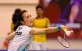 Bà xã tay vợt Nguyễn Tiến Minh chơi thăng hoa ở giải cầu lông Hàn Quốc Masters