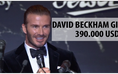 David Beckham 'bán mình' với giá 390 ngàn USD