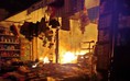 Đồng Tháp: Cháy chợ Vĩnh Thạnh, 10 ki ốt bị thiêu rụi