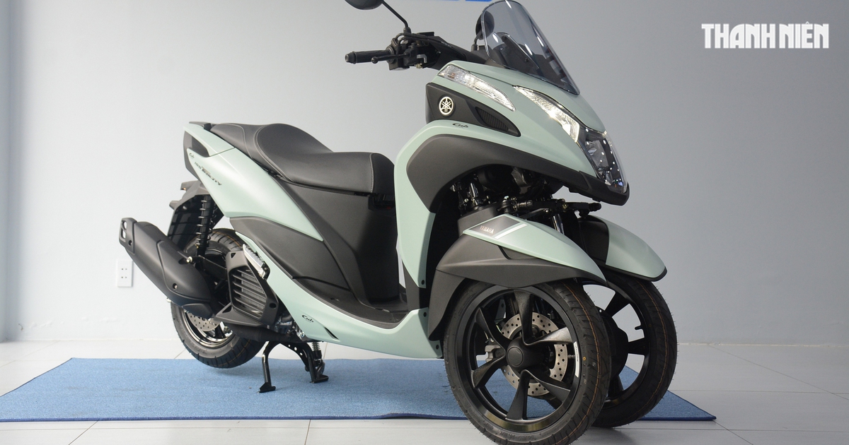 Xe tay ga Yamaha Tricity 155 về Việt Nam được xếp vào nhóm mô tô hai bánh
