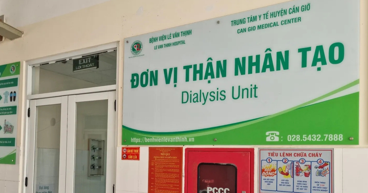TP.HCM: Triển khai chạy thận nhân tạo, tái lập Bệnh viện H.Cần Giờ