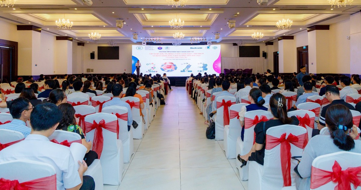 Cập nhật điều trị bệnh lý cho 400 bác sĩ chuyên khoa tim mạch tuyến tỉnh