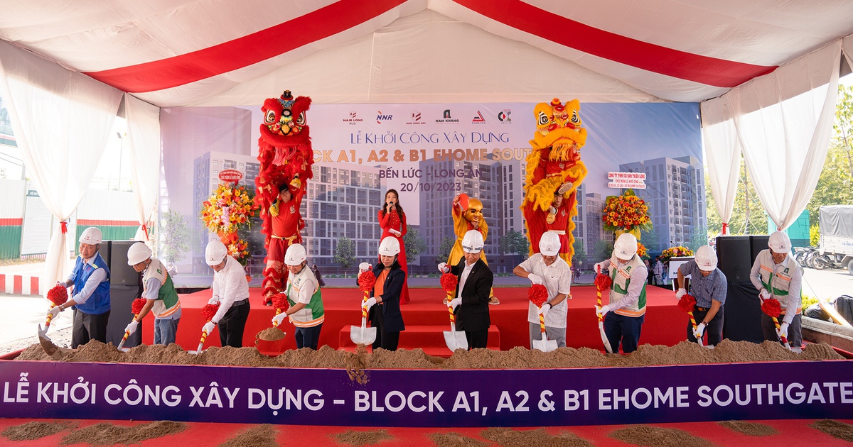 Nam Long khởi công dự án căn hộ 'vừa túi tiền' EHome Southgate giai đoạn 3
