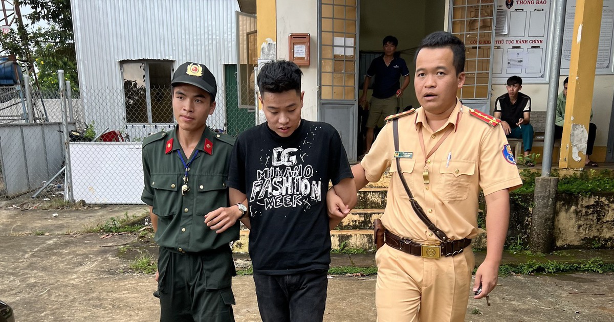 CSGT Bình Phước chặn bắt nghi phạm vụ đánh nhau chết người xảy ra ở Hải Phòng