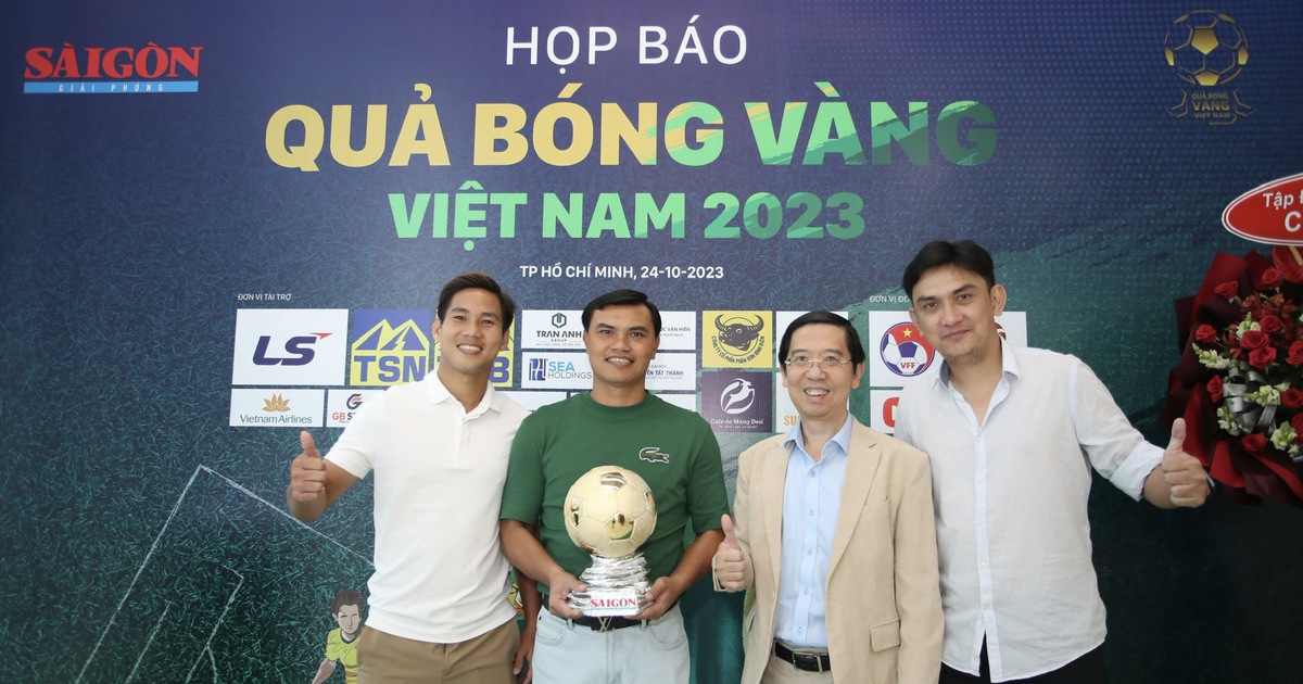 Nét mới đặc biệt ở giải thưởng Quả bóng vàng Việt Nam 2023, những ai được đề cử?