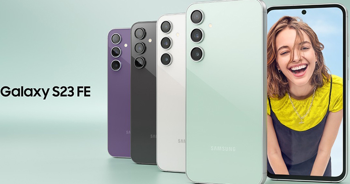 Samsung ra mắt Galaxy S23 FE, giá từ 14,89 triệu đồng