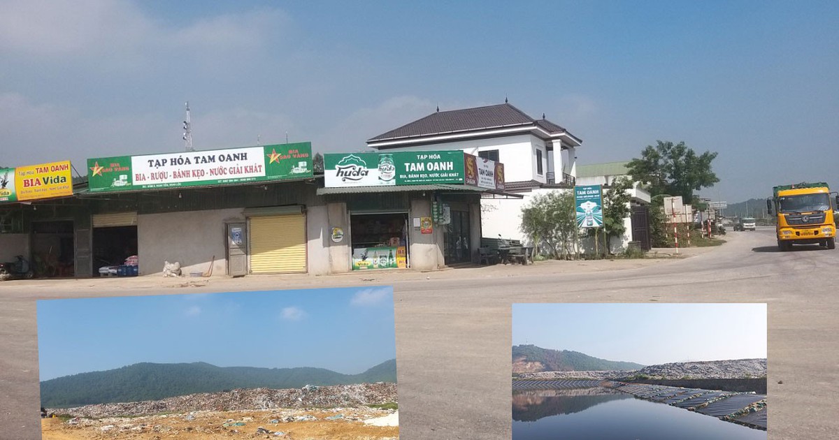 Bãi rác ảnh hưởng khu dân cư