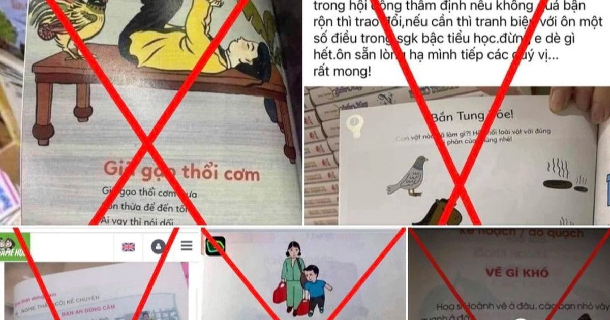 Bị phạt tiền vì chia sẻ nội dung xuyên tạc về sách giáo khoa