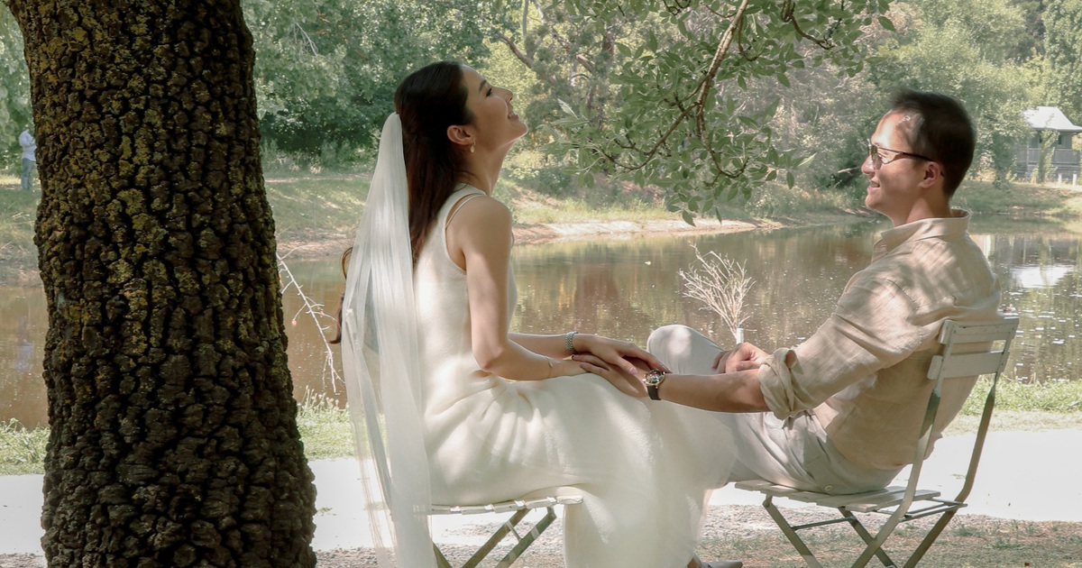 Ảnh cưới lãng mạn của Diễm My 9X và chồng Việt kiều