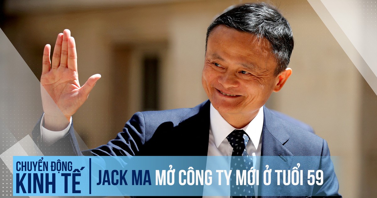 Jack Ma mở công ty mới ở tuổi 59