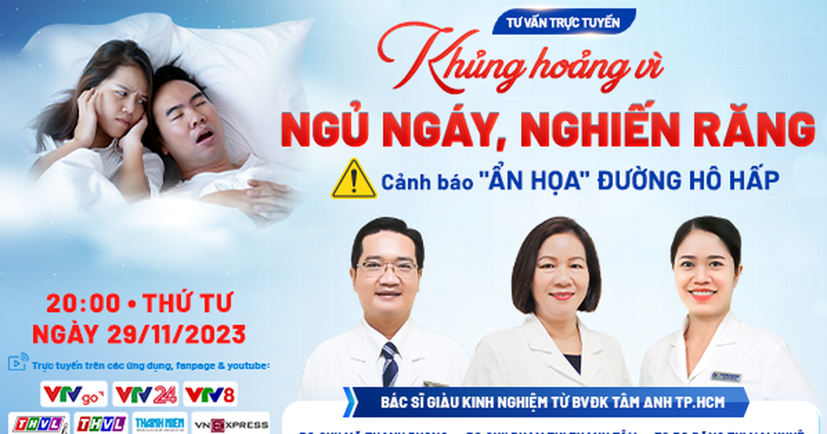 Live 
        Khủng hoảng vì ngủ ngáy, nghiến răng - Cảnh báo ‘ẩn họa’ đường hô hấp