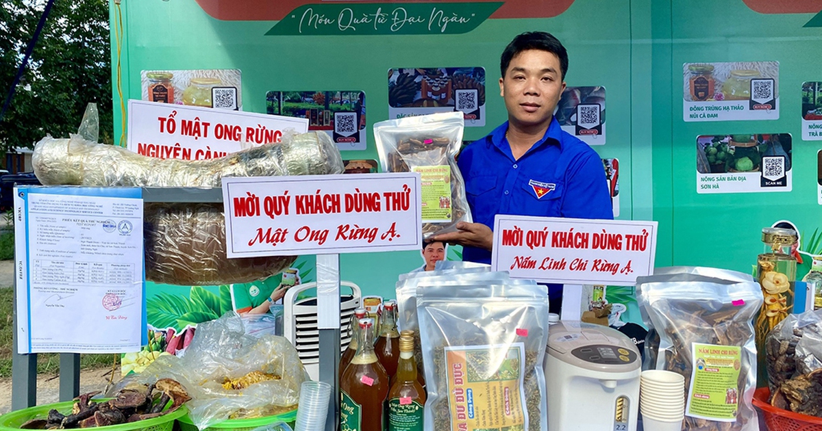 Thanh niên khởi nghiệp từ các sản phẩm địa phương