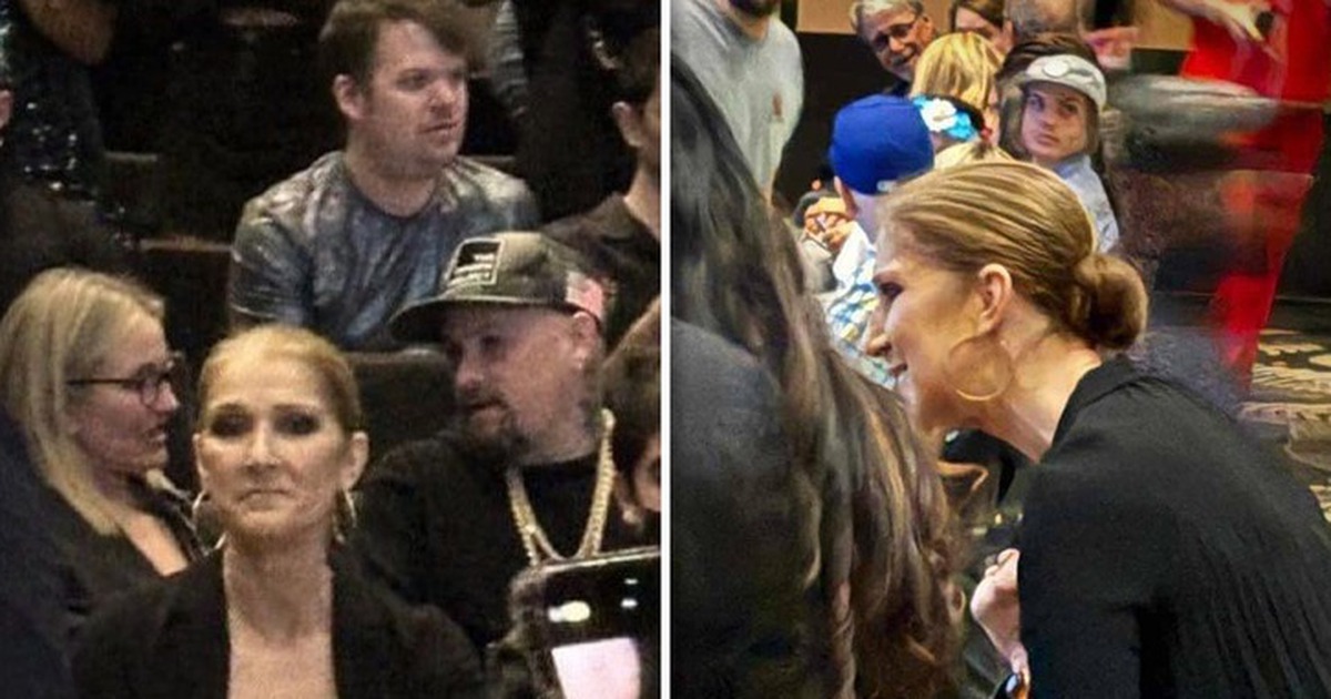 Celine Dion dự đêm diễn của Katy Perry, nhiều hy vọng sớm trở lại sân khấu