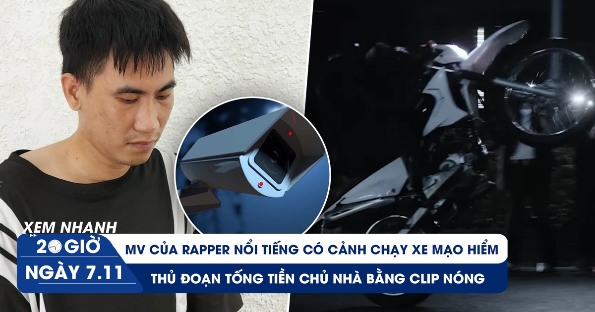 Xem nhanh 20h ngày 7.11: Rapper làm MV chạy xe như Ngọc Trinh? | Thợ ...
