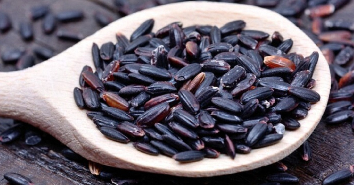 Nhiều lợi ích từ gạo nếp than