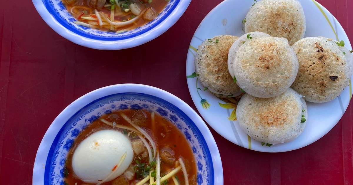 Phan Thiết, mì 'quảng' và bánh căn
