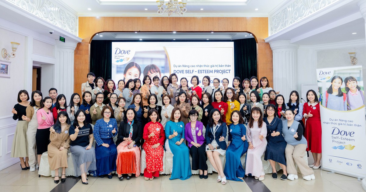 Nhãn hàng Dove (Unilever) giúp học sinh THCS nâng cao nhận thức về giá trị bản thân