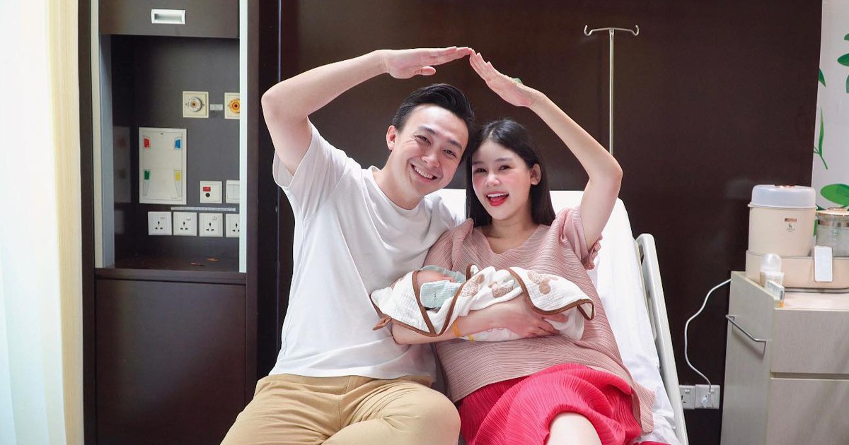 Hoa hậu Lê Âu Ngân Anh sinh con đầu lòng