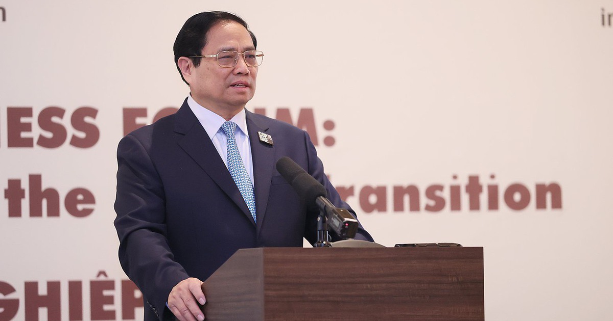 Thủ tướng nêu 5 yếu tố để Việt Nam 'đi sau về trước' trong phát triển xanh