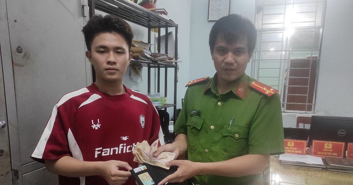 Thanh niên 17 tuổi nhặt được 20 triệu, tìm người trả lại